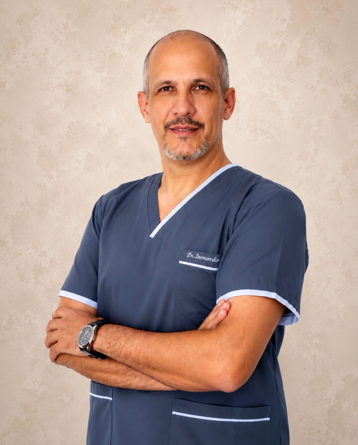 Retrato ilustrativo; no corresponde al Dr. Leonardo Krutti