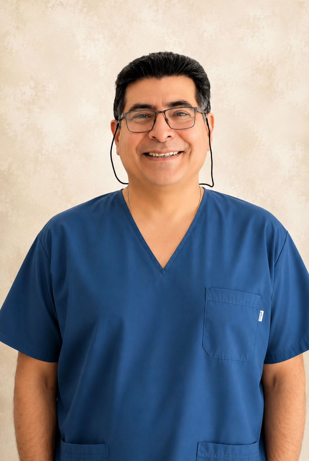 Retrato ilustrativo; no corresponde al Dr. Sergio Gustavo Mussas